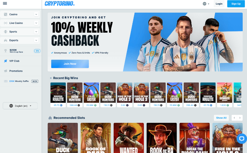 cryptorino crypto casino